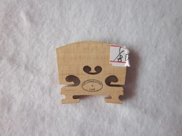 

1 Pcs Mapple Bridge For 1/8 Size Violin High Quality