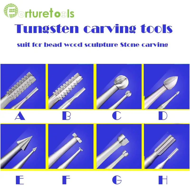 Тип электронная вольфрама резьба по дереву инструменты фрезы для контурной обработки dremel ручные инструменты для украшения камень, древесина фрукты из слоновой кости и стрел для MT020