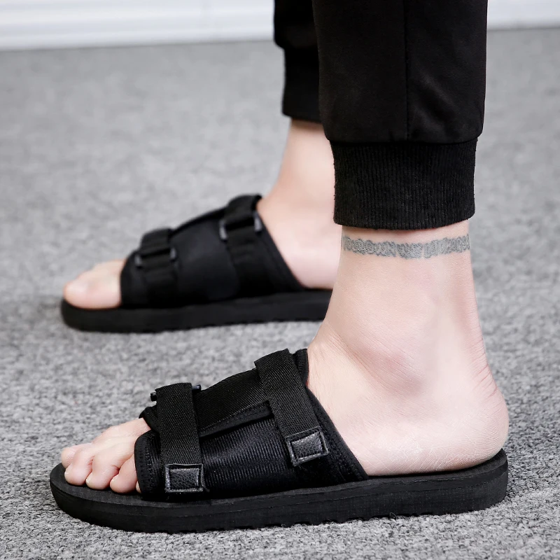 Летний стиль модные сандалии Для мужчин S Сланцы повседневная обувь EVA Массаж Для мужчин sandalias Hombre пляжные шлепанцы для мужчин