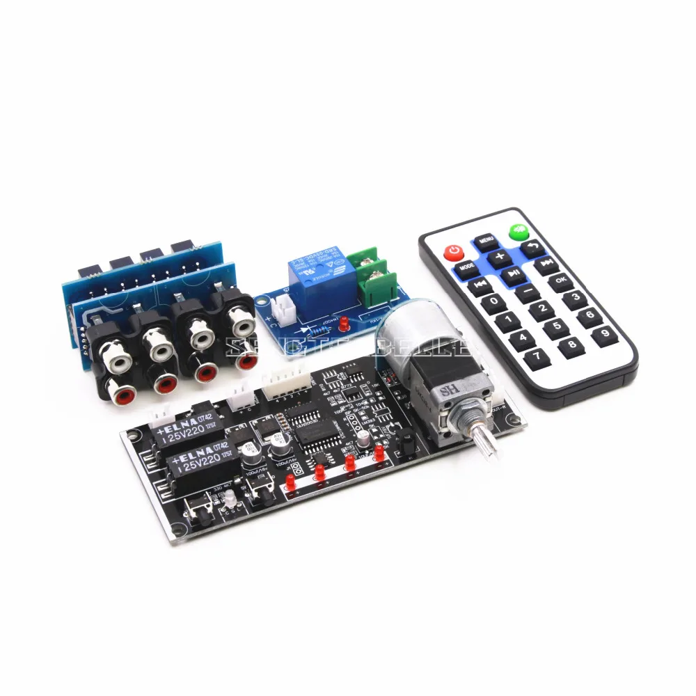 Remote Volume Audio Input Choose Motor Pot Preamplifier Board + On/Off Control Remote Volume Audio Input Choose Motor Pot Preamplifier Board + On/Off Control