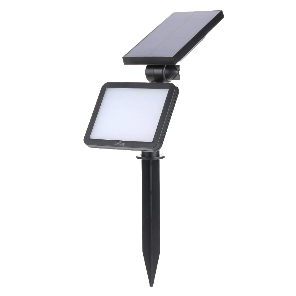 

Tomshine 3W 48 LED New Arrival Led Solar Light 5 Modes Outdoor Spotlight Garden Lawn Lamp 2 in 1 Wall Spot Light for Yard Decor