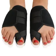 2Pcs Toe Separator Beetle-crusher Bone Ectropion Straightener Pain Relief Gel Bunion Protector Hallux Valgus Corrector Foot Care 1pair soft silicone gel foot fingers toe separator alignment bunion pain relief bone ectropion straightener health care product