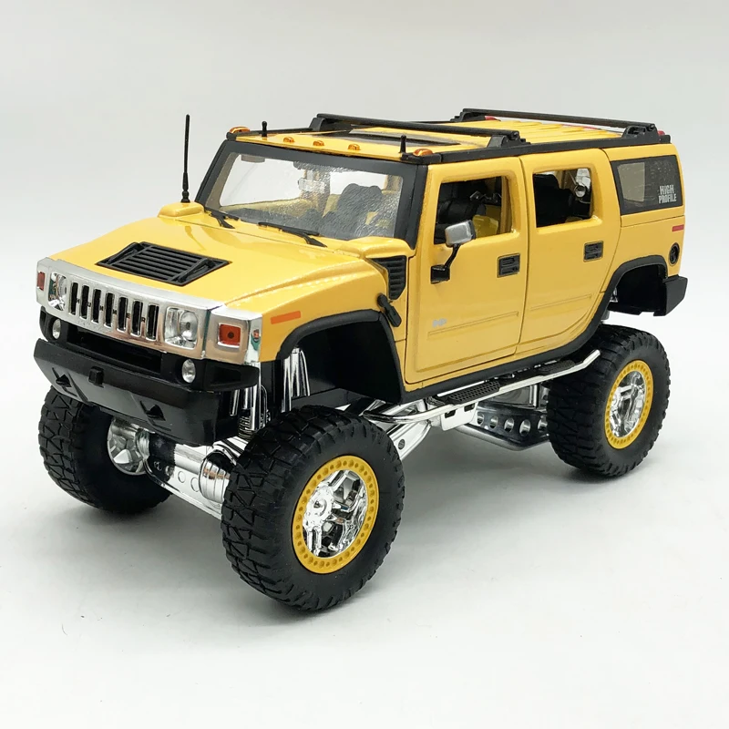 

JADA 1/24 HUMMER H2 HIGH PROFILE Hummer Alteration High Land Cruiser Alloy Model Car Toy