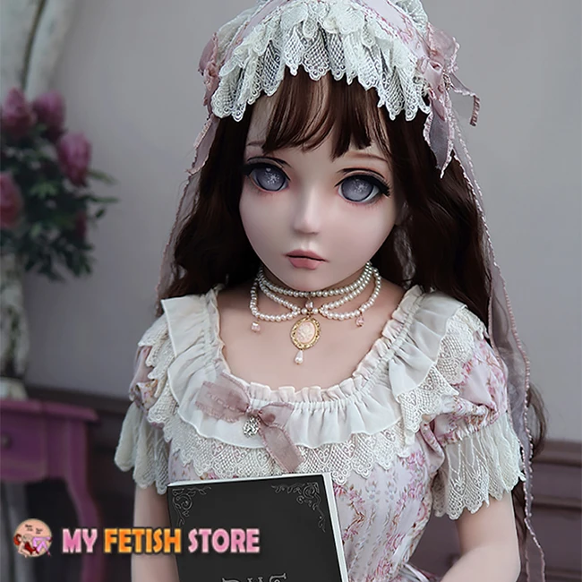 (Молли B) crossdress Смола половина головы женский/лицо девушки Kigurumi Косплэй BJD глаза DMS