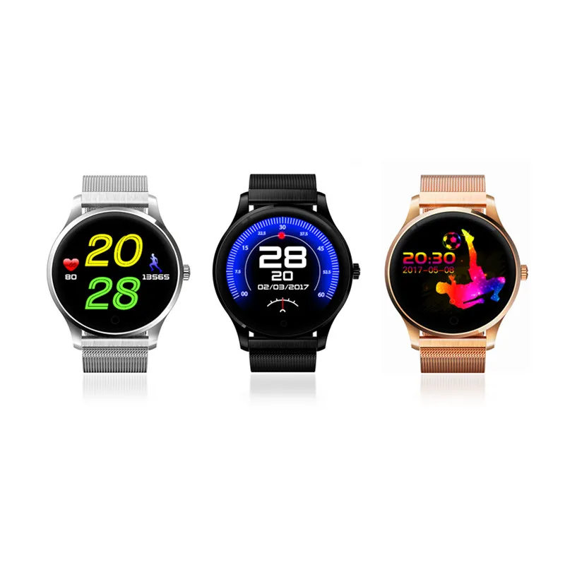 

smart watch men k88 mtk2502 1.22inch Clock With Heart rate Monitor Pedometer Remote Camera Sports Wristwatch for IOS Android