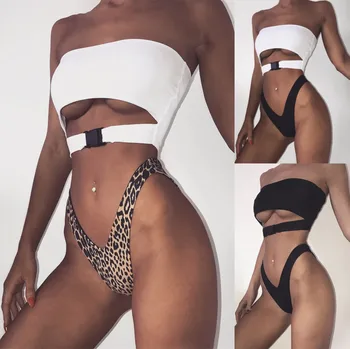 

Sexy Bikini Swimwear Women Swimsuit Brazilian Bikini Set Halter Top Beach wear Bathing Suits