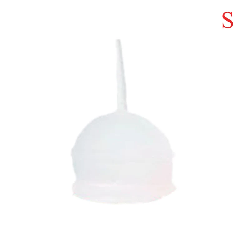 Многоразовая силиконовая менструальная чашка круглая женская гигиеническая Дамская чашка Предотвращение бокового периода утечки чашка коллектор Менструальный уход