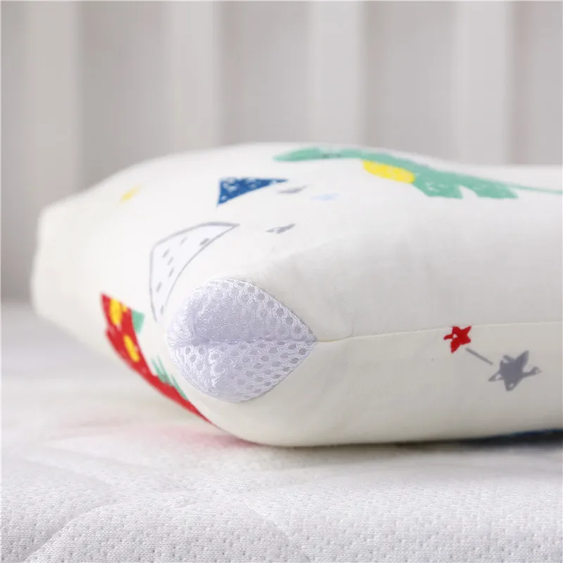 Lovely Pattern Baby Pillow Neck Protection Cushion For Infant Cartoon Kids Pillow Breathable Children Sleep Positioner Pillow