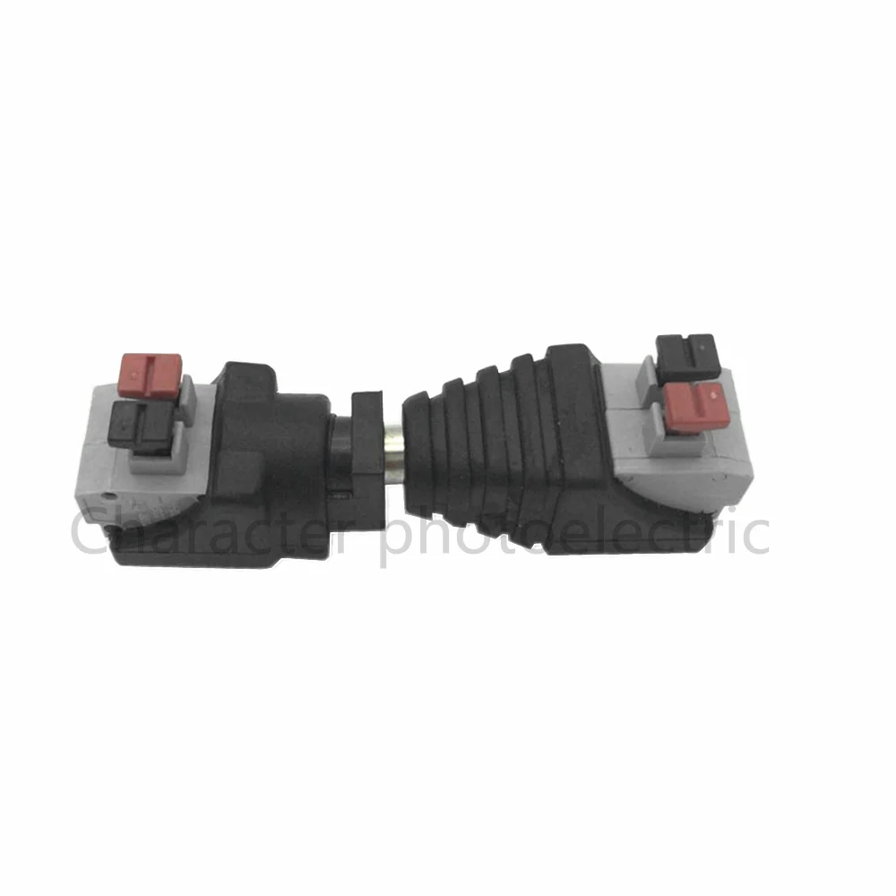 

5 pairs Male 5pcs Female 5pcs DC connector 5050 5630 2835 LED strip clamp spring connector male plug and plug DC adapter
