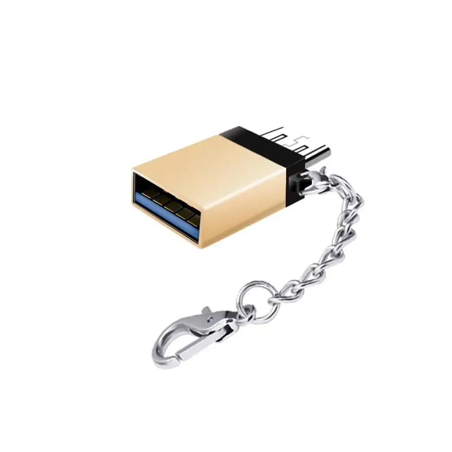Микро USB к USB мини-адаптер OTG конвертер для Android смартфонов высокоскоростной OTG сертифицированные аксессуары для мобильных телефонов