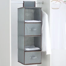 Non-Woven Fabric Wardrobe Hanging bag Closet Hanging Storage bag Clothes Organizer simple fashion wardrobe non woven fabric steel frame reinforcement standing storage organizer clothes cabinet bedroom furniture