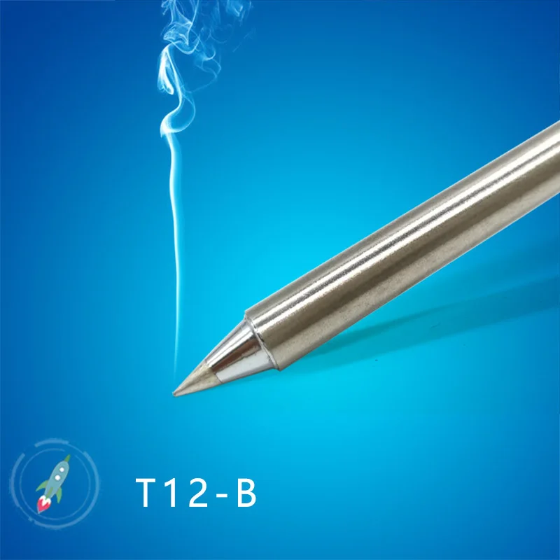 QUICKO T12 серии T12-B T12-B2 T12-BL жало паяльника для FX-951 сварки железа станции 24V 75w 20000 пайка соединений - Цвет: T12-B