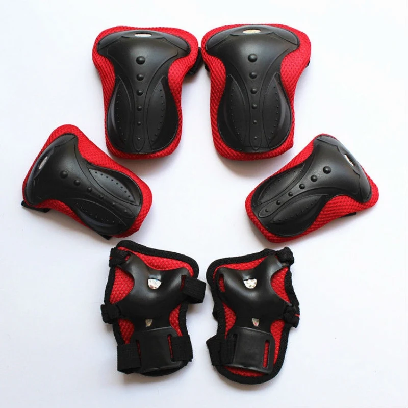 

1Set Wrist Support Protection Electric Scooter Riding Biking Skating Knee Pads & Elbow Pads Set 6 in 1,for Adults Sports Safety