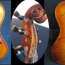 Песня бренд ручной 5 струны для скрипки 4/4, стиль барокко, хороший звук#12351