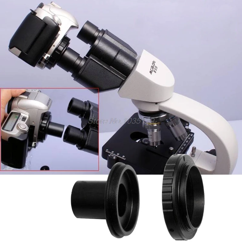 

Metal Bayonet Mount Lens Adapter 23.2MM for Nikon SLR DSLR Cameras to Microscope Oct10 DropShip