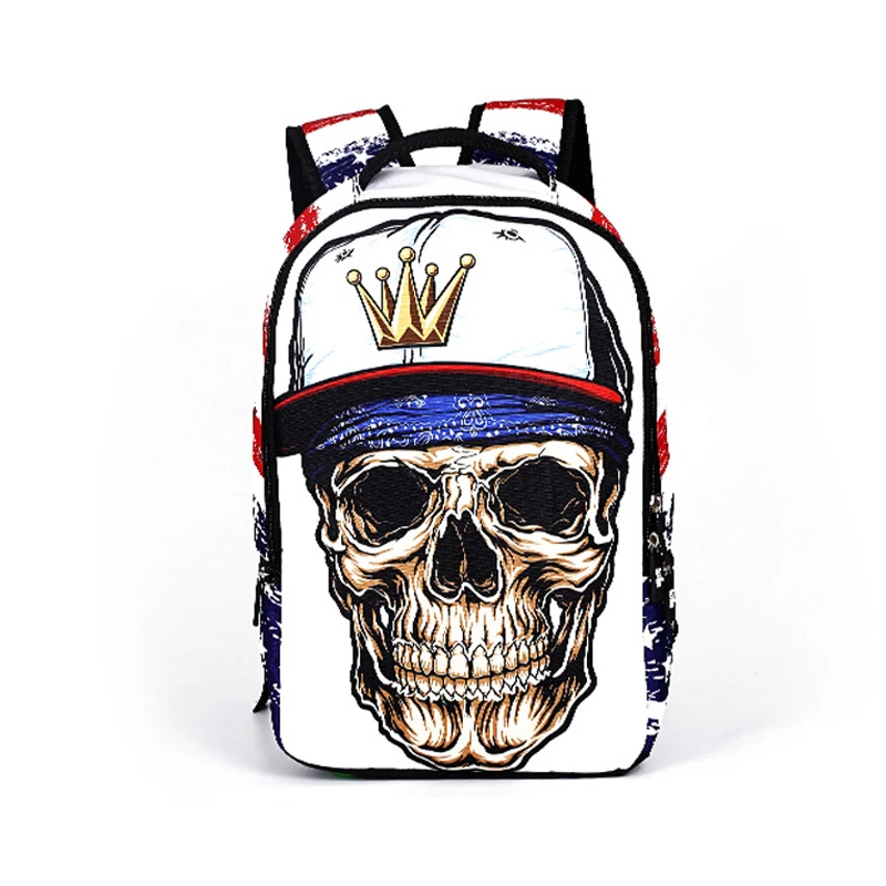 skull backpacks for school