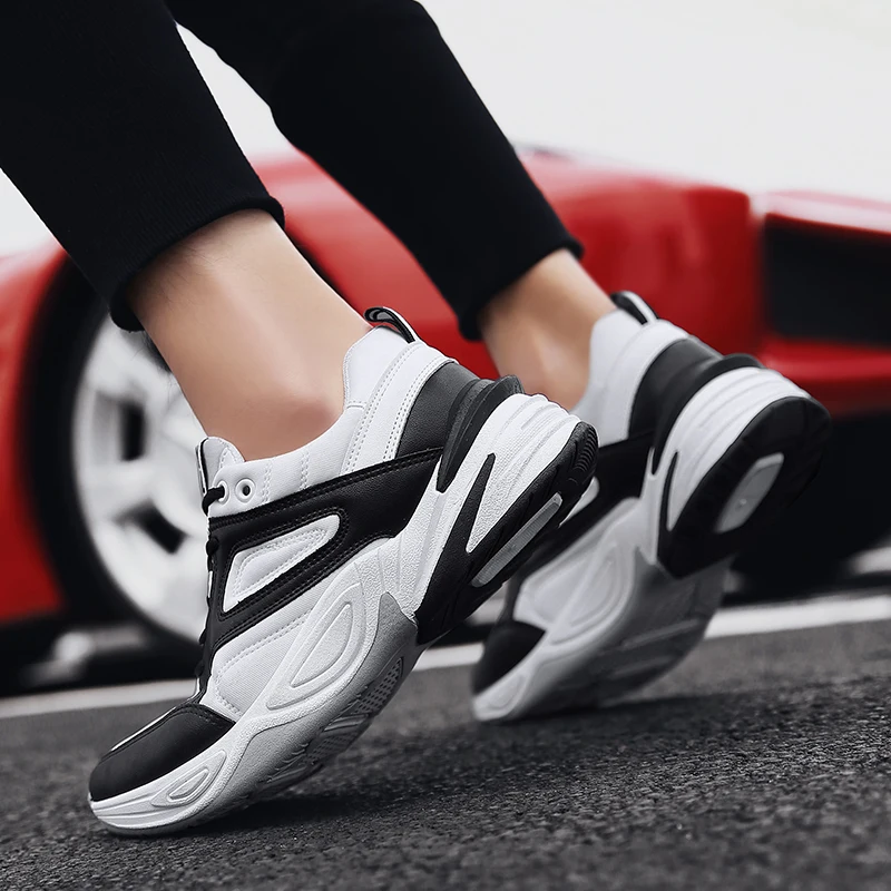 Новое поступление 2018 удобные мужские кроссовки M2k Tekno V2 с резиновой подошвой