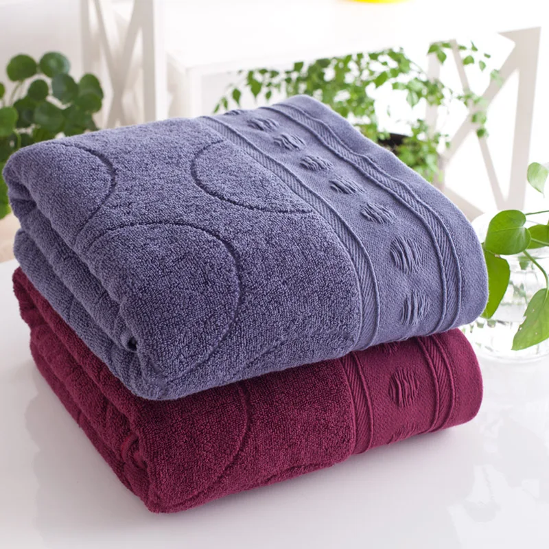 100 Cotton Dark Color bath towel for Adults Quick Dry Beach Towel