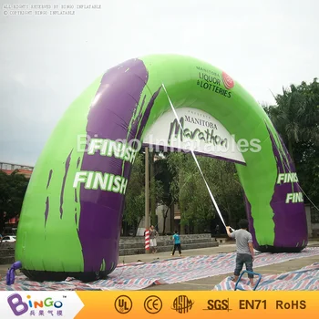 

Free Shipping digital printing inflatable arch with blower / inflatable giant archway for events toy