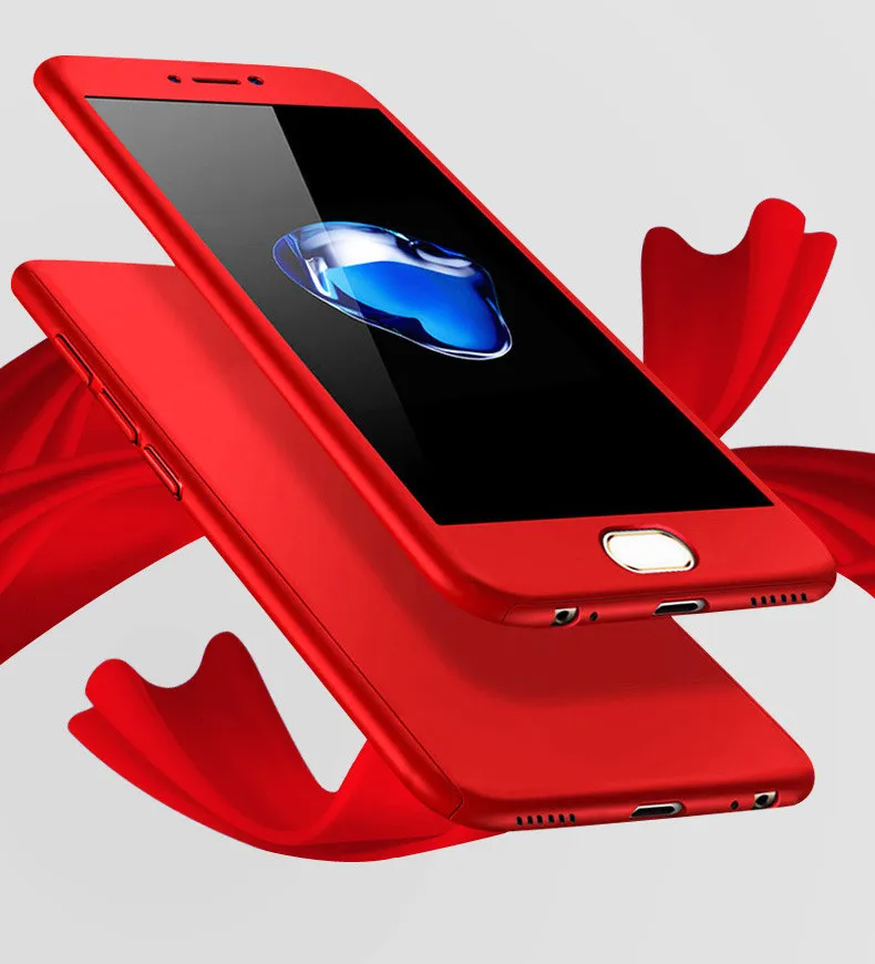 360 full hard case tempered glass for meizu m6 m5 m3 note m6s pro 7 02