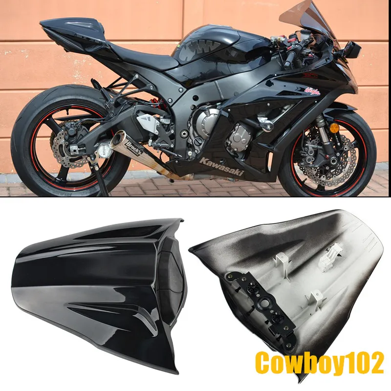 Black Motorcycle Rear Seat Cover For Kawasaki Ninja ZX10R 2011 2015 ZX 10R 11 12 13 14 15