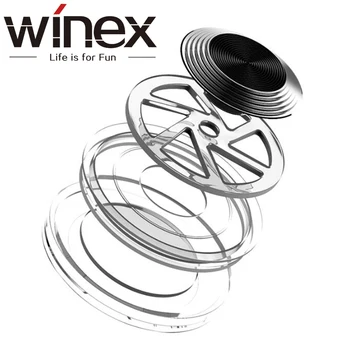 

Winex Round Game Joystick Mobile Phone Rocker For Iphone Android Tablet Metal Button Controller For PUBG Knives Out