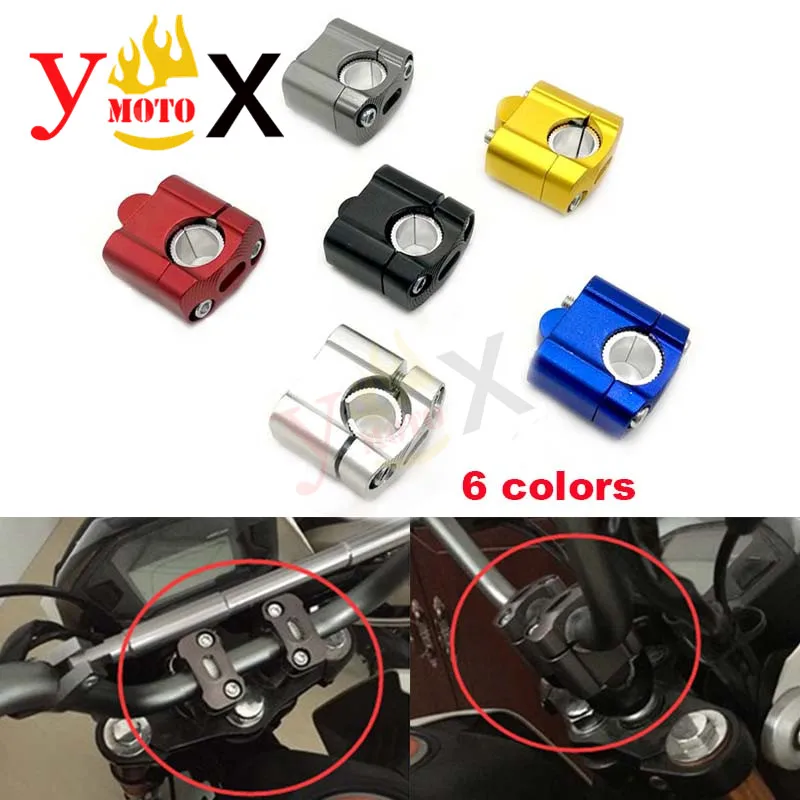 7/8 &quot22 мм 28 Руль Riser конусные зажимы адаптер для Honda Kawasaki Ducati Dirt Bike Yamaha TDM 900 WR 125 R/X XJ