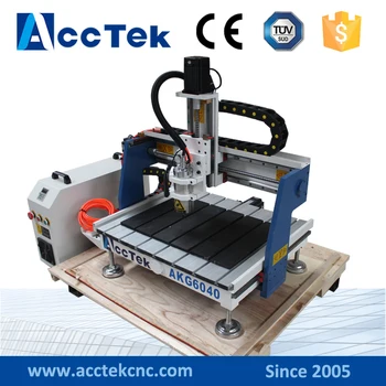 

SHANDONG ACCTEK 1.5kw spindle 6090 cnc router 3d mini milling machine 3 axis wood cnc router 9060