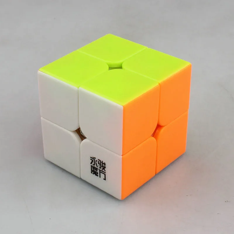 Высокое качество YongJun новейший YongJun YJ YuPo 50 мм 2 слоя скорости магический куб соревнование головоломка 2x2 кубика детские развивающие игрушки