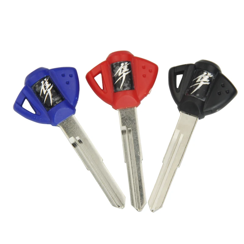 

3 colors Motorcycle Blank Key Uncut Blade for Suzuki Hayabusa GSX1300R GSXR1300