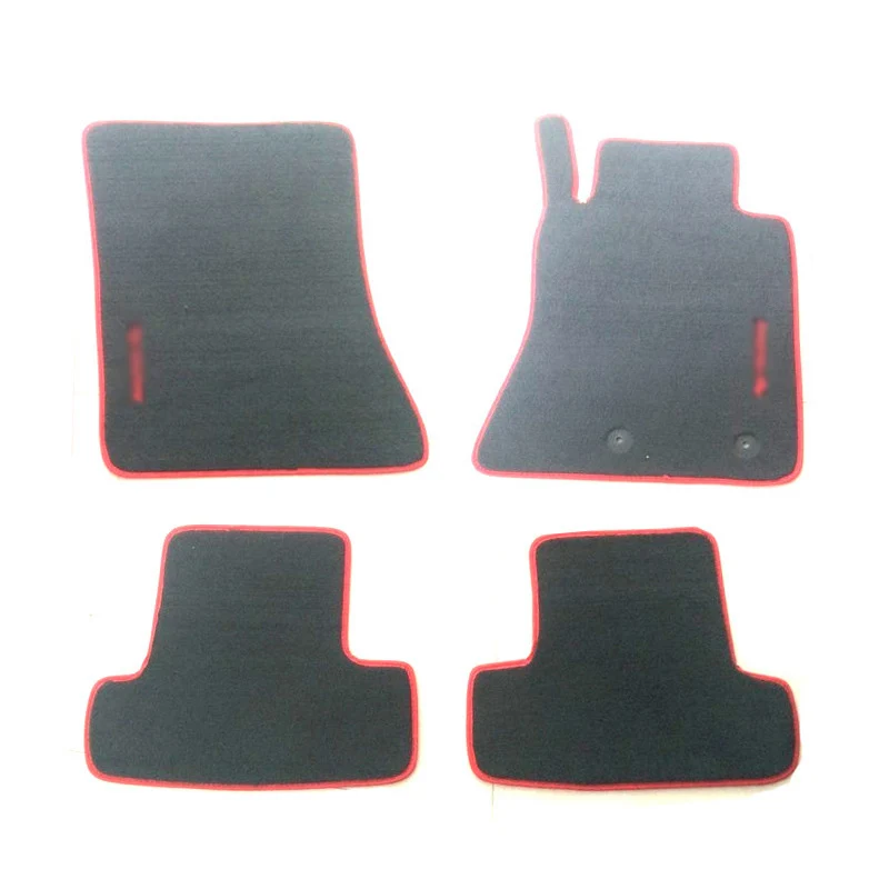 Premium Solid Nylon Auto Odorless Floor Mats Liner Carpet Fitted