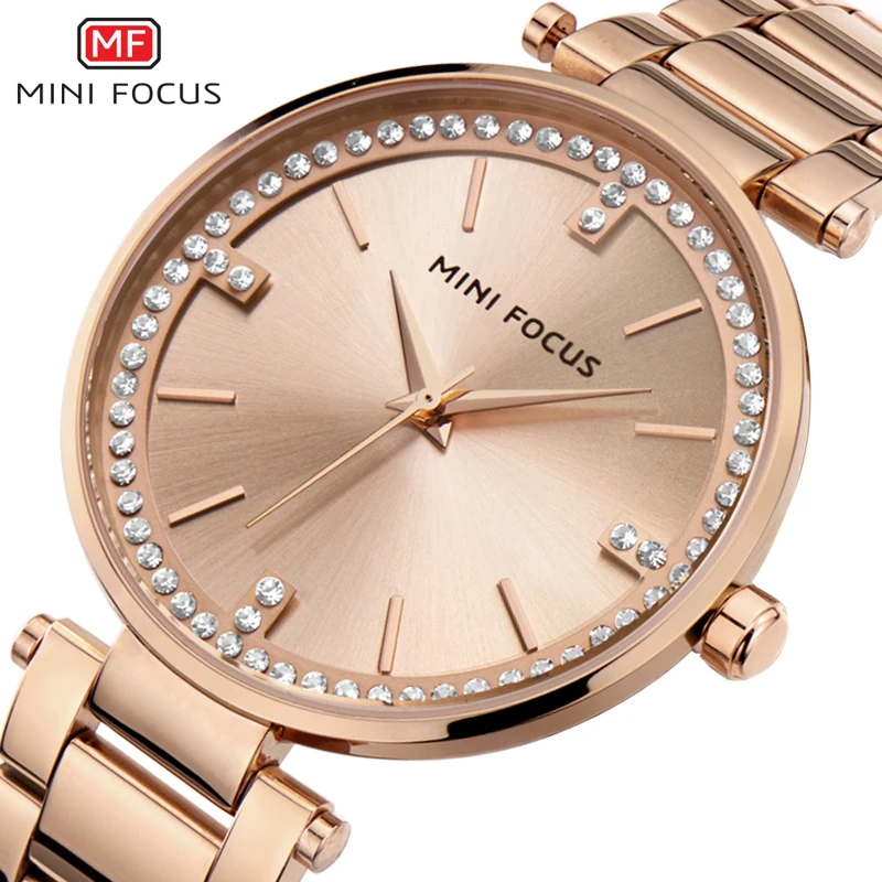 

Women Watches Waterproof Ladies Watch Wrist Luxury Fashion Diamond Rose Gold Womens Wristwatches for Female Clock Dropshipping