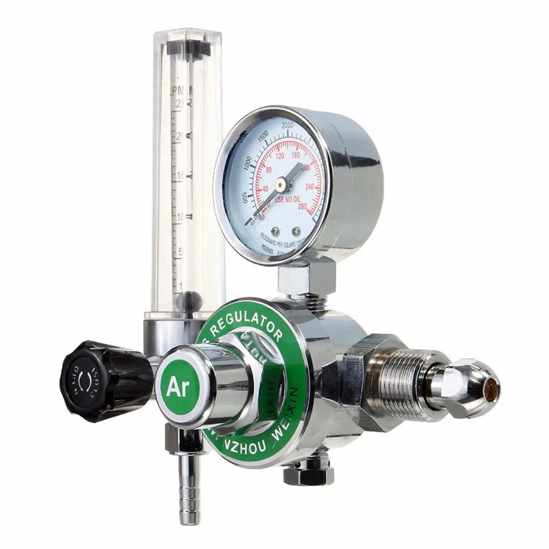 Высокое качество измеритель концентрации аргона датчик AR CO2 газа MIG сварки TIG потока Регулятор давления Мини Давление выпускной клапан используется для сварки или MAG