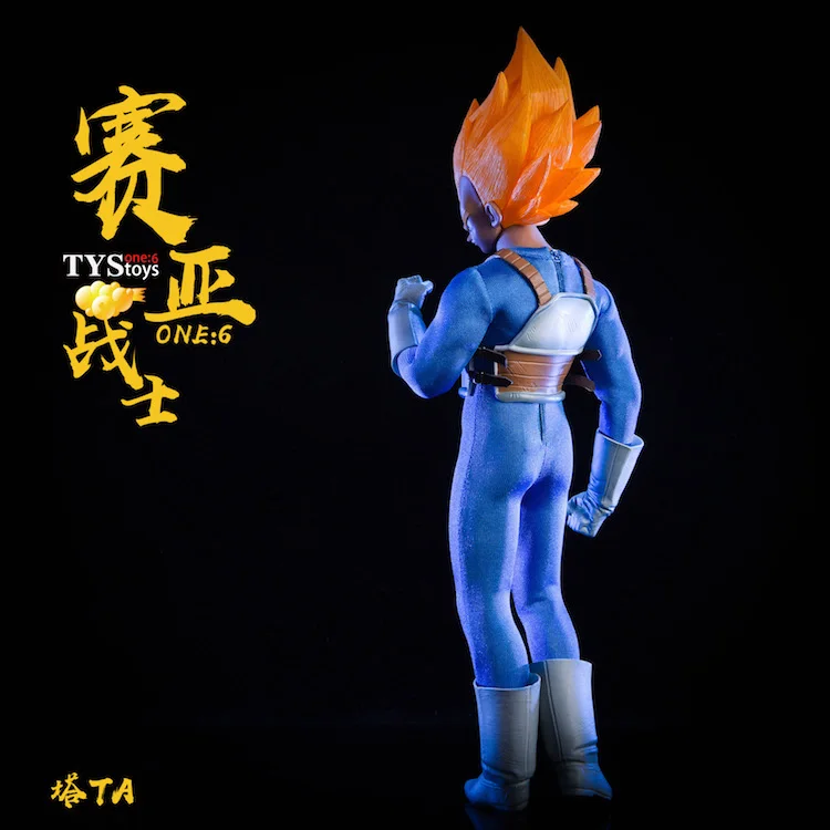 1/6 весы коллекционный полный набор японского аниме Dragon Ball Saiyan воин Сон Гоку/Вегета голова комплект одежды для 12 ''фигурка тела