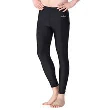 Dive& sail сексуальные женские и мужские брюки для фитнеса длинные солнцезащитные теплые раздельные талии тонкие плавки для занятий йогой