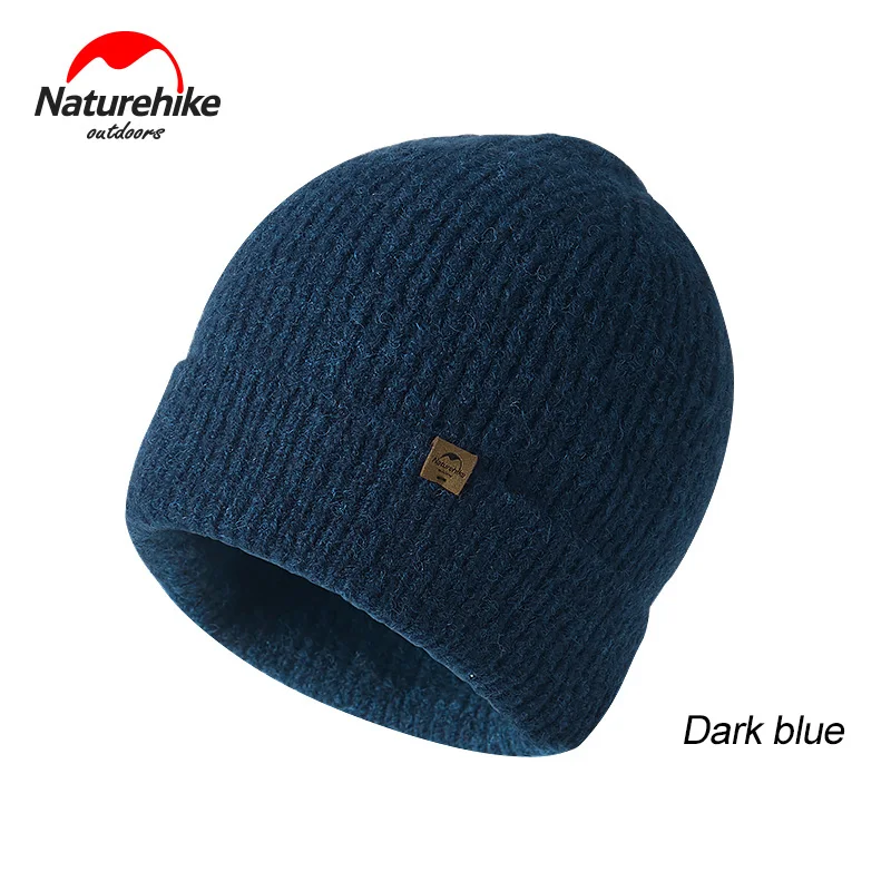 

Naturehike Winter Hiking Hat Knitted Wool Soft Hat Hot Hats Ear Protection Warm Climbing Cap Camping Travel Hiking Camping Cap