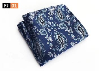

25x25cm Big Size Men Pocket Square High Quality Woven Handkerchief
