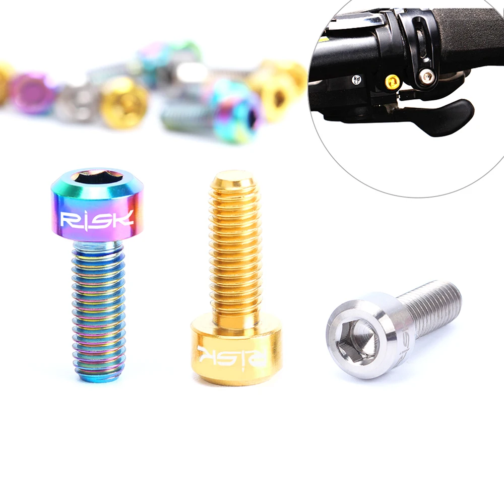 Aliexpress.com : Buy 2PCS Bike M5*14mm Titanium Bolts for Bike Thumb ... - 2PCS Bike M5 14mm Titanium Bolts For Bike Thumb Shifter FixeD Screws Ti ConjoineD Hexagon Fastener