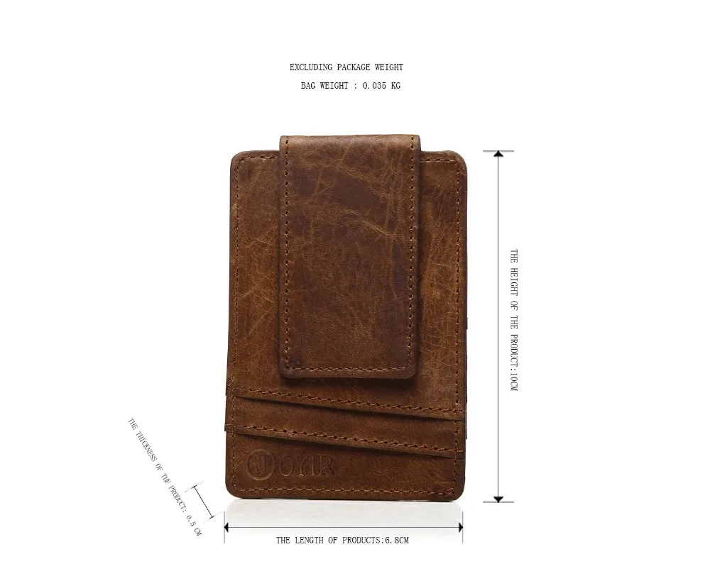 K011--money holder magnet magic money clip wallet_01 (1)