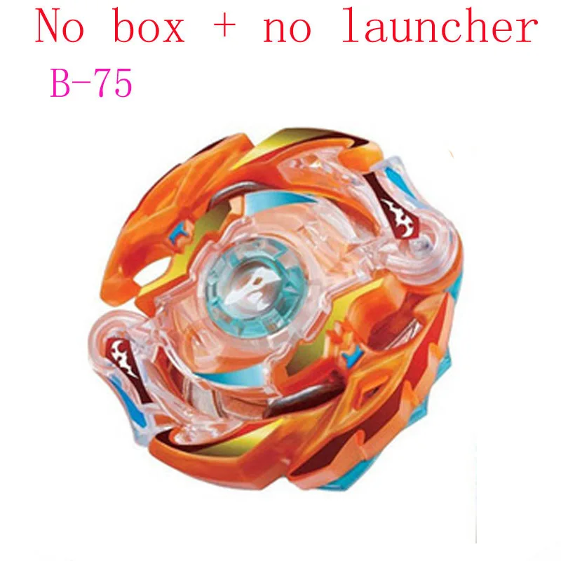 Bayblade 28 Stlyes волчок Beyblade Burst с металлическим пластиком Fusion 4D Подарочные игрушки для детей B129 B130 B128 B127 B122 - Цвет: B75-NO BOX