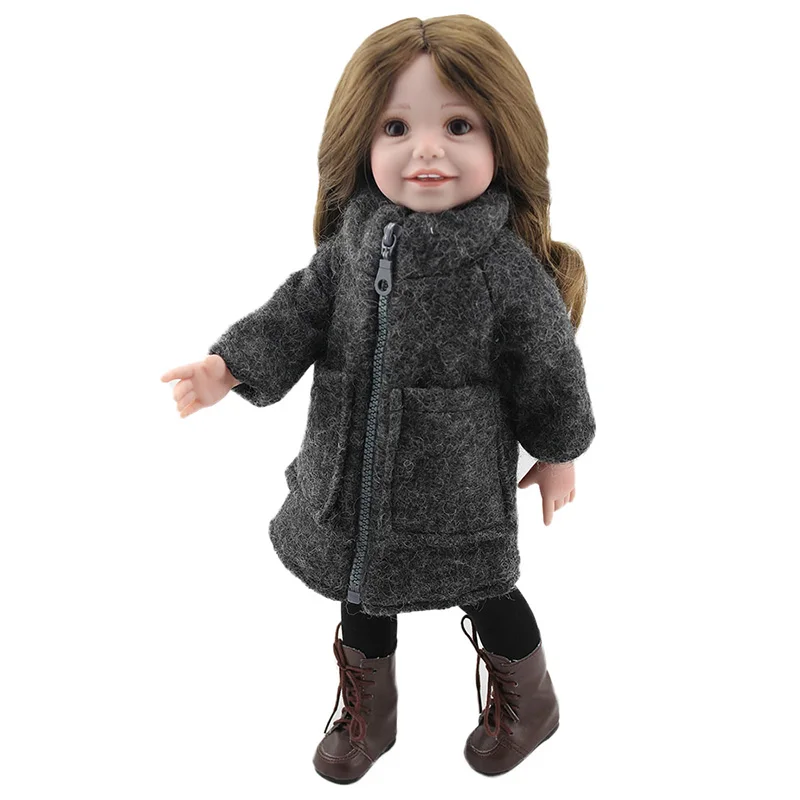 18 дюймов 45 см девушка куклы ручной работы мягкий винил Bebe Кукла реборн реалистичные детские девочки куклы-принцессы игрушки для детей подарок