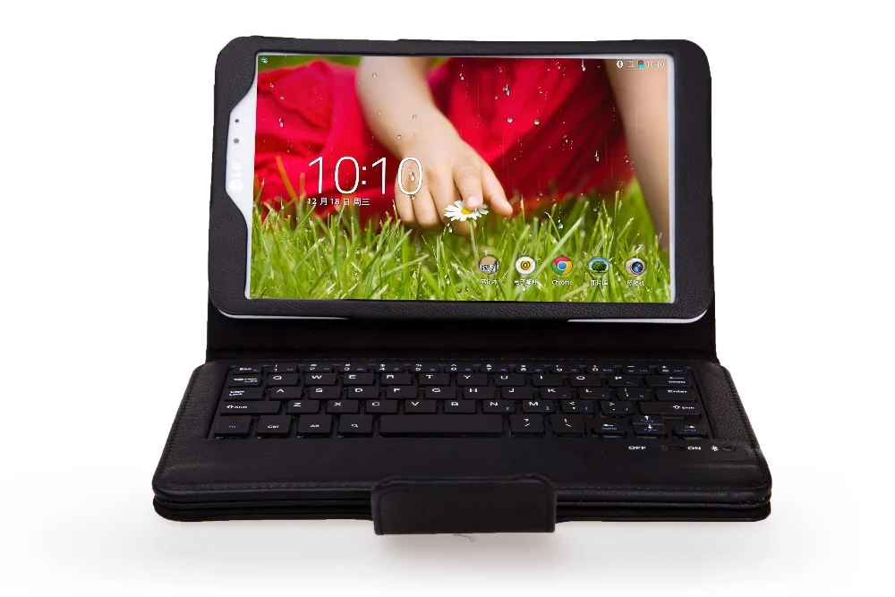 IVSO KeyBook Bluetooth Keyboard Case for LG G Pad 8.3 Tablet will only