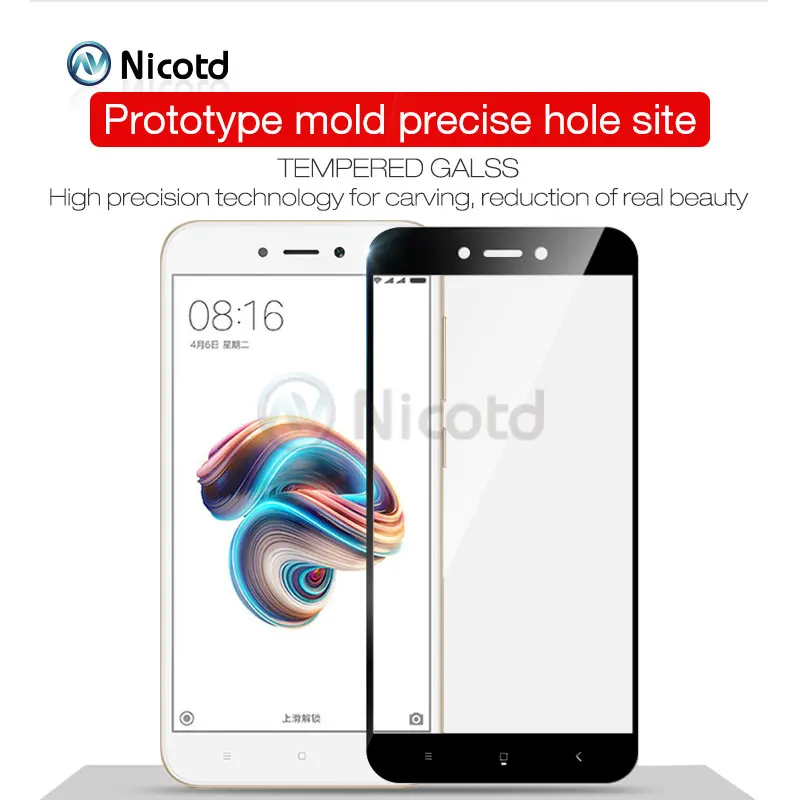 full cover tempered glass for xiaomi redmi  4x 4a  (4)