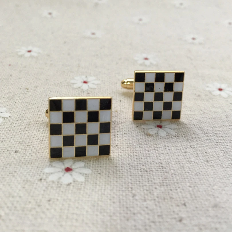 15mm 1pair Free Masons Black And White Carpet Cufflinks Masonic Freemasonary Diestruck Enamel Cuff Links For Mens Cuff Links For Men Cuff Linkscufflinks Masonic Aliexpress