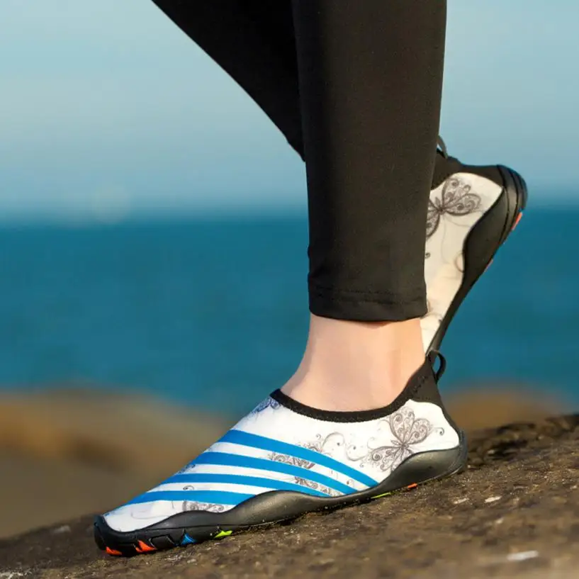 

Men & Women Couple Aqua Shoes Quick-Dry Shoes Beach Pool Dance Swim Surf Yoga Swimming Shoes 0806