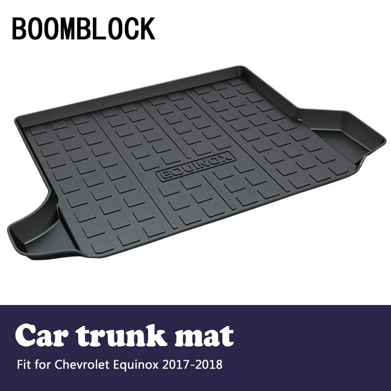 

Auto Car Cargo Liner rear trunk mat For Chevrolet Equinox 2018 2017 Luggage Tray Carpet Mud Anti Kick Cover Mat Accessories
