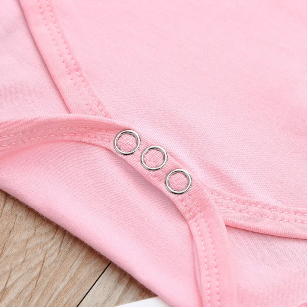Комплект одежды из 3 предметов для новорожденных девочек, розовый мини-комбинезон босс с длинными рукавами+ штаны с принтом мороженого+ повязка на голову, одежда для малышей