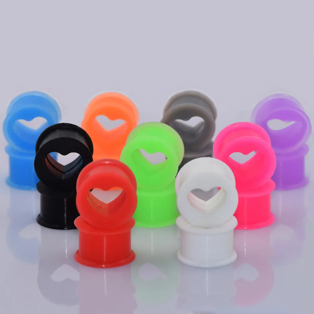 Longbeauty 32er Set Silikon Tunnel - Ohr Tunnel Plugs In 11 Farben