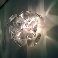 D56CM Modern Luceplan Hope Plafon Wall Lamp Bedroom Sconce Acrylic Lamparas E27 LED Wall Lights For Home Apliques Pared 110V 220