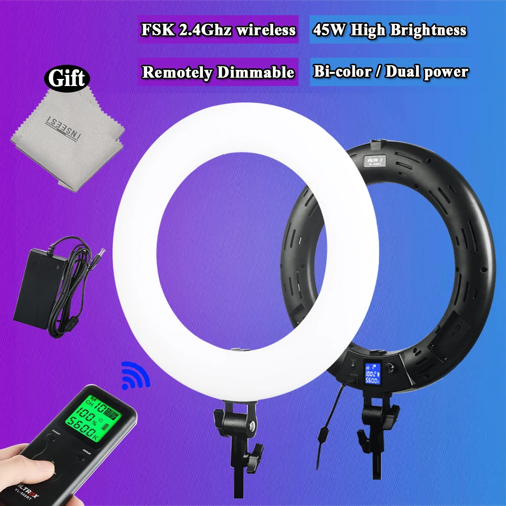 Viltrox VL 600T Wireless remote LED Studio Camera Video